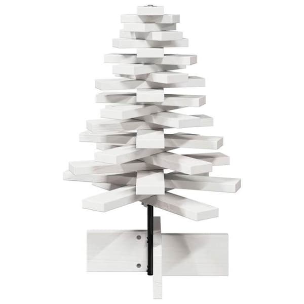 Julgran - EXKLUSIVT HEM - 60 cm - Massivt gran - Vit - Rotationsgrenar Vit
