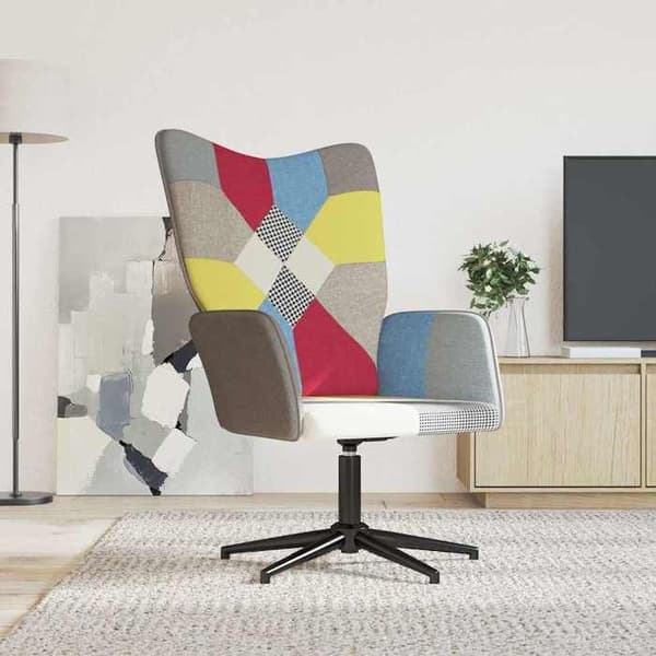 Maison Exclusive - Patchwork stof afslapningsstol