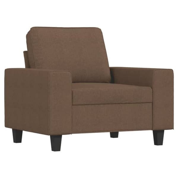 Maison Exclusive - Brun Stol 60 cm Stof