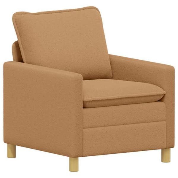 Maison Exclusive - Set med 2 soffor Beige Tyg