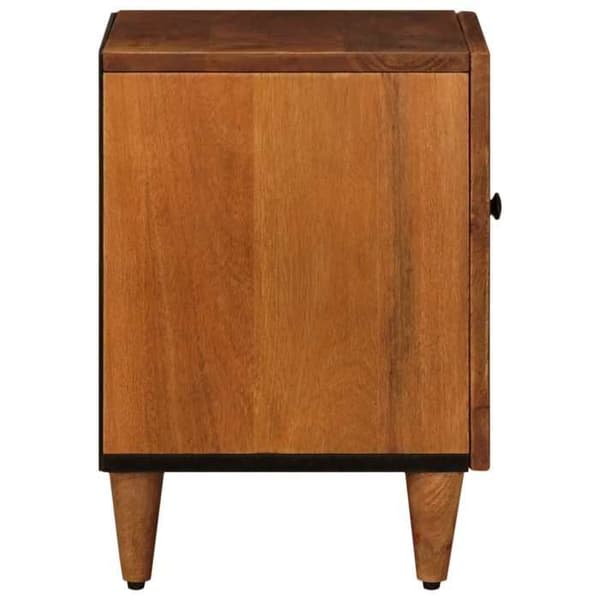 Maison Exclusive - Natbord 2 stk Brun 40 x 33 x 46 cm