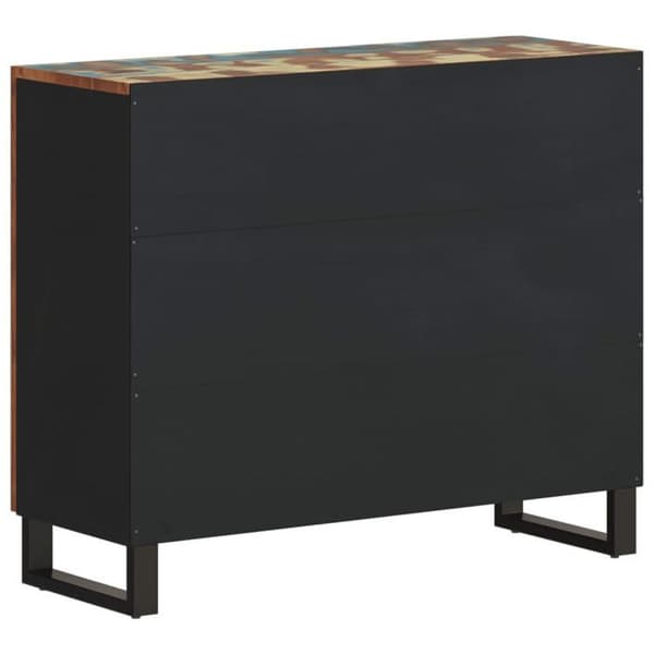 Maison Exclusive - Buffet med 2 døre 90x33x75 cm genbrugstræ