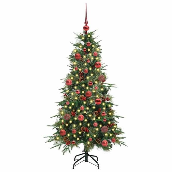 Maison Exclusive - Kunstig Juletræ med Ledningsgrene Grøn 150 cm Grön