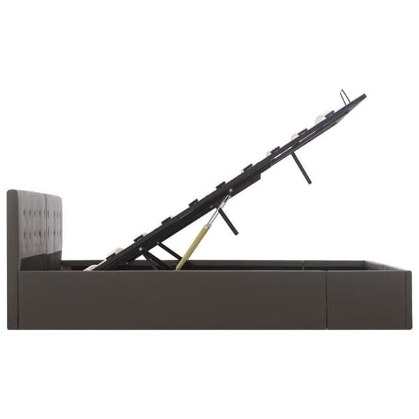 Maison Exclusive - Sengestel med hydraulisk opbevaring i kunstlæder 180x200 cm Ej specificerat