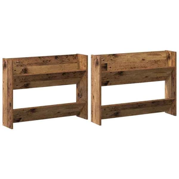 Maison Exclusive - Kengäteline 2 kpl 80 x 18 x 60 cm Tekninen puu