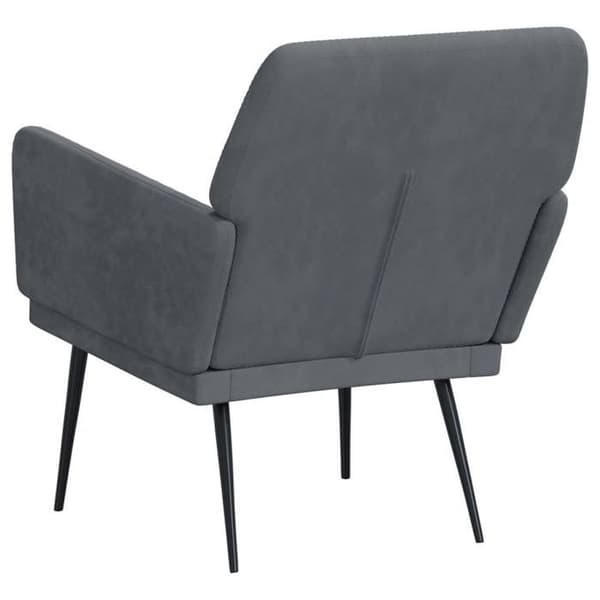Maison Exclusive - Mørkegrå Stol 62x79x79 cm Velour