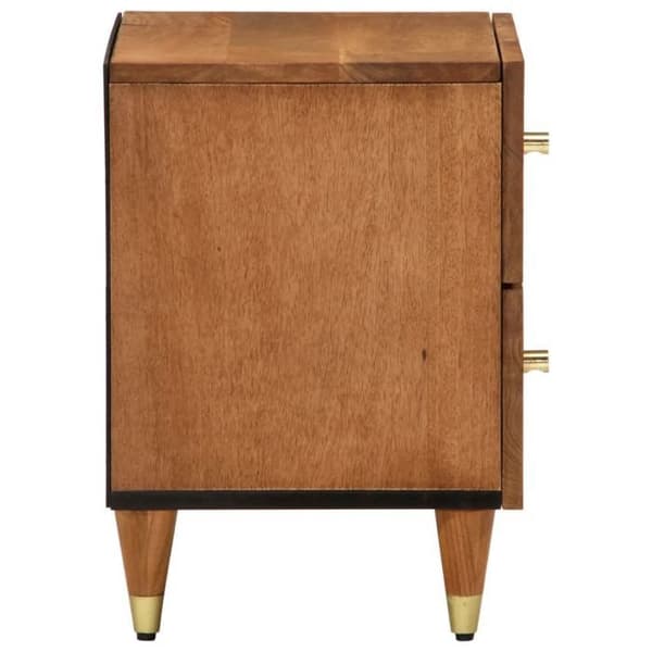 Maison Exclusive - Natborde 2 stk 40x33x46 cm Solid mango træ