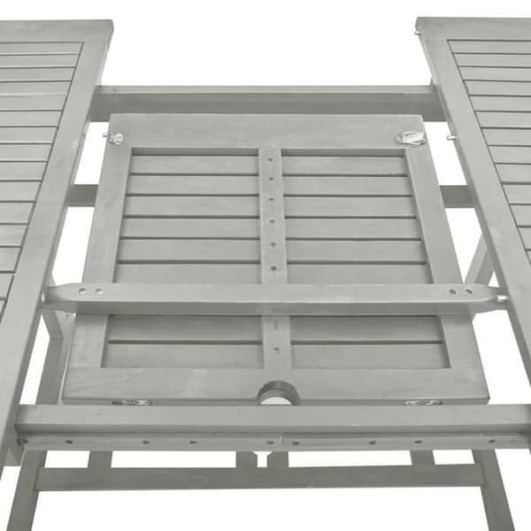 Maison Exclusive - Havebord Grå 200x100x75 cm Massivt akacietræ Grå