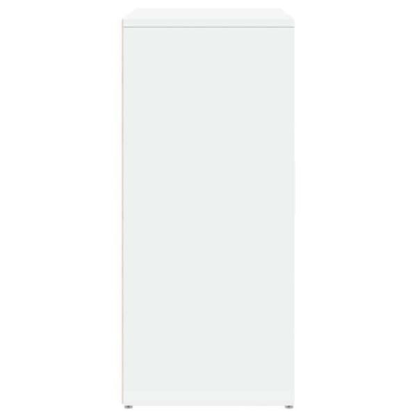 Maison Exclusive - Vit buffé 60x31x70 cm i ingenjörsträ Vit