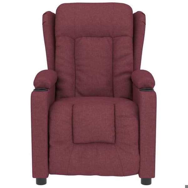Maison Exclusive - Punainen Bordeaux hierontatuoli Kankainen