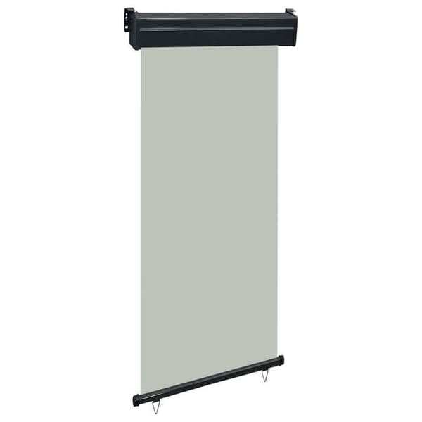 Maison Exclusive - Parvekkeen sivukatoksella 105x250 cm Harmaa Grå