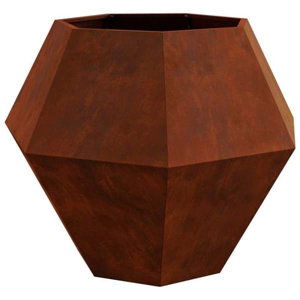 Maison Exclusive - Rostig Planter 100 x 100 x 80 cm Patinerad Stål