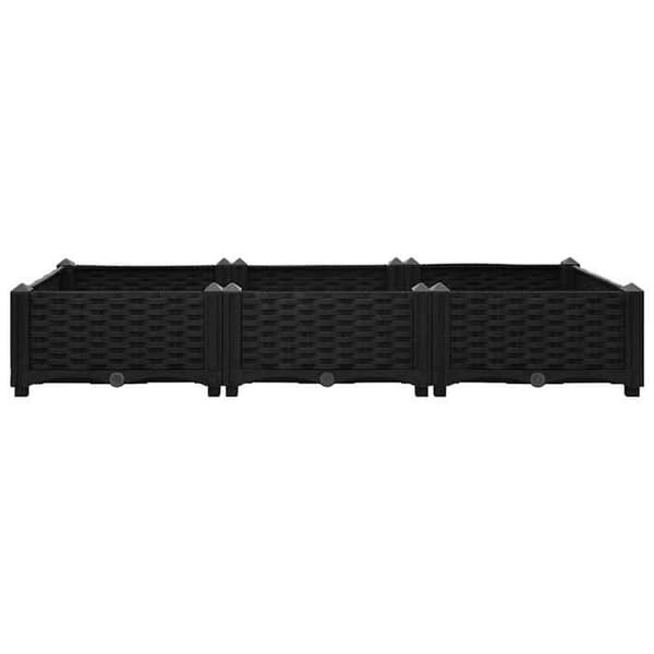 Maison Exclusive - Hög säng 120x40x23 cm Polypropylen