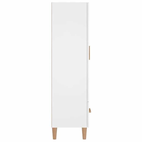 Maison Exclusive - Buffé Vit 70x31x115 cm Ingenjörsträ Vit