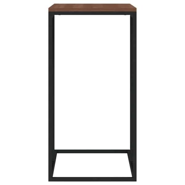 Maison Exclusive - Sort sidebord 40x30x59 cm Ingeniørtræ Svart