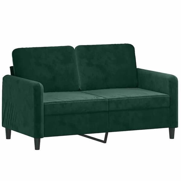 Maison Exclusive - Sæt af 3 sofaer mørkegrøn fløjl