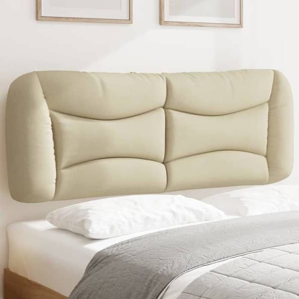 Maison Exclusive - Hvar-tyynynpäällinen, vaalea 140 cm kangas Grädde