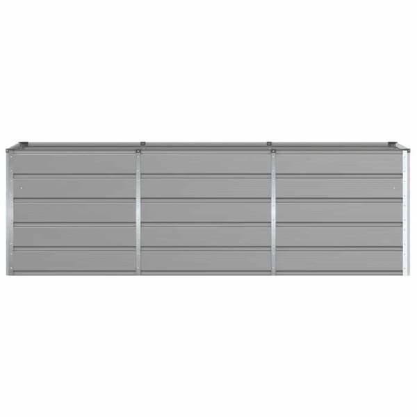 Maison Exclusive - Vaasi Harmaa 240 x 80 x 75 cm Teräs