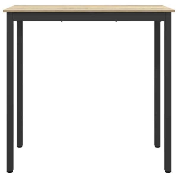 Maison Exclusive - Stående barbord i ingeniørtræ, rektangulær