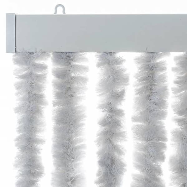 Maison Exclusive - Harmaa hyönteissuoja verho 90x200 cm chenille
