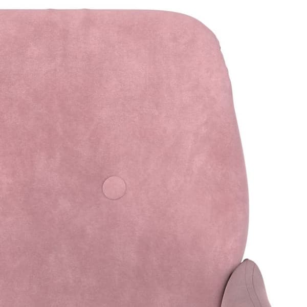 Maison Exclusive - Vaaleanpunainen nojatuoli 62x79x79 cm sametti