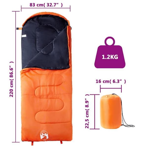 Maison Exclusive - Sovsäck för vuxna camping 3-4 säsonger