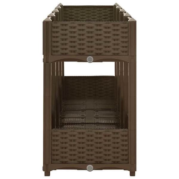 Maison Exclusive - Hög säng 160x40x71 cm Polypropylen