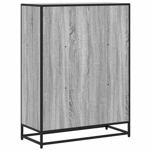 Maison Exclusive - Sonoma grå bibliotek 80,5x35x107,5 cm ingeniørtræ