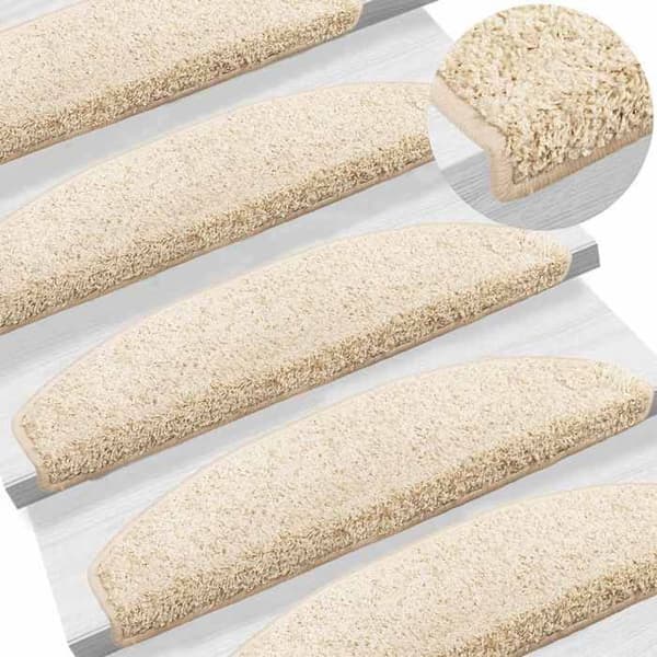 Maison Exclusive - Selvklebende trappetæpper 15 stk 80 x 24,5 x 3,5 cm