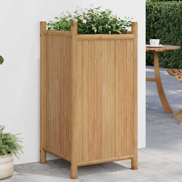Maison Exclusive - Jardinière 40x40x80 cm bambu