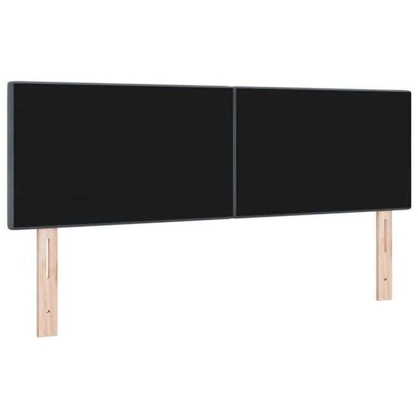 Maison Exclusive - Mörkgrå sänggavel 160 cm Sammet