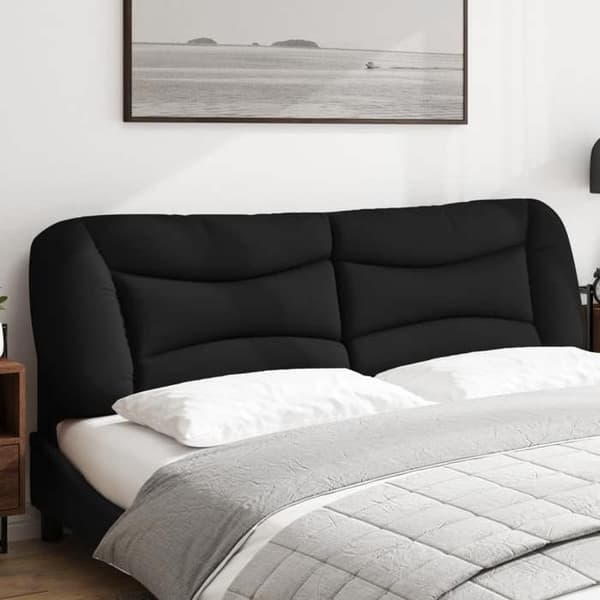 Maison Exclusive - Hovedgærdens pude Hvar sort 180 cm stof