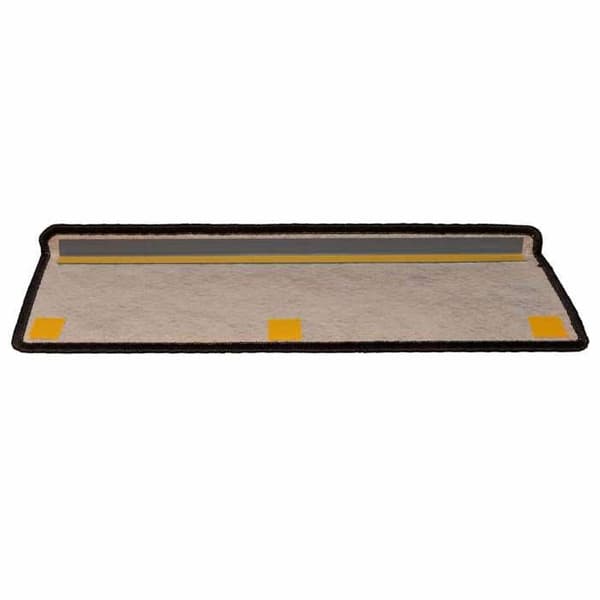 Maison Exclusive - Selvklæbende trappetæpper 15 stk 65x21x4 cm Antracit
