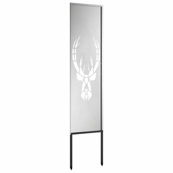 Maison Exclusive - Silverfärgad trädgårdsskyddsskärm 32 x 140 cm Silver