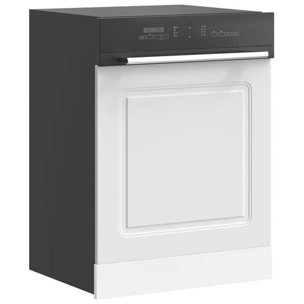 Maison Exclusive - Kalmar vit diskmaskinspanel 60x1,5x57 cm Vit