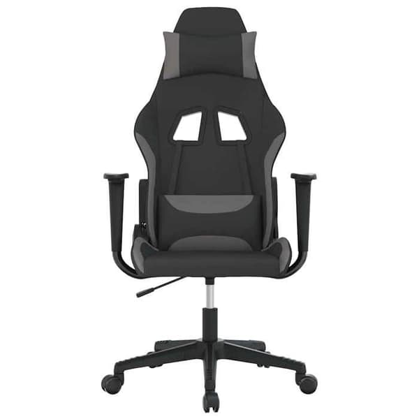 Maison Exclusive - Musta ja vaaleanharmaa pelituoli