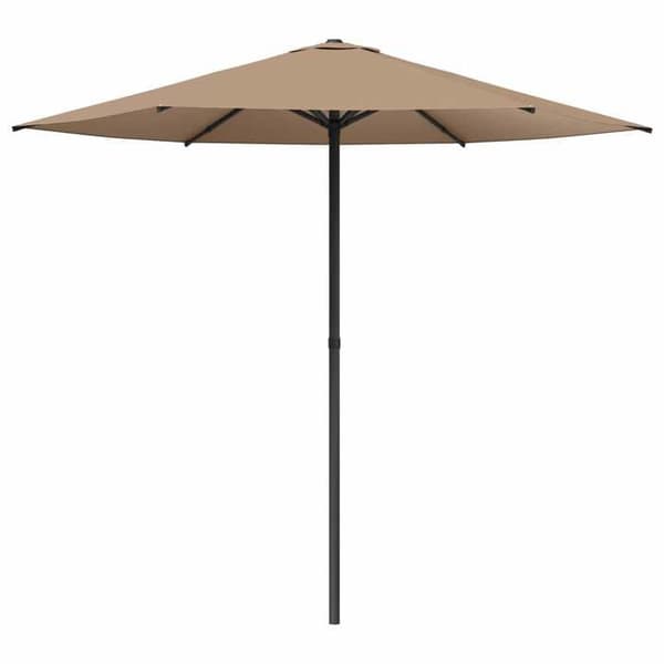 Maison Exclusive - Haveparasol 230 x 230 cm Polyester Rektangulær Taupe