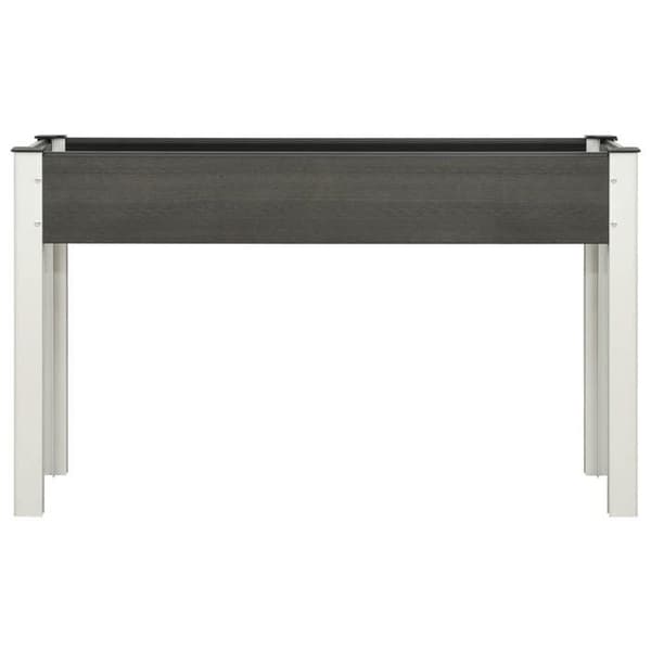 Maison Exclusive - Hævet havebed i grå 120x40x75 cm WPC