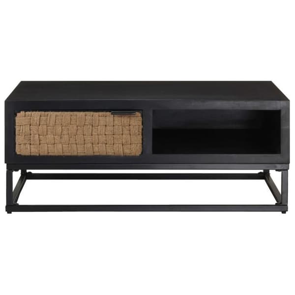 Maison Exclusive - Soffbord 90x60x35 cm Massivt mangoträ