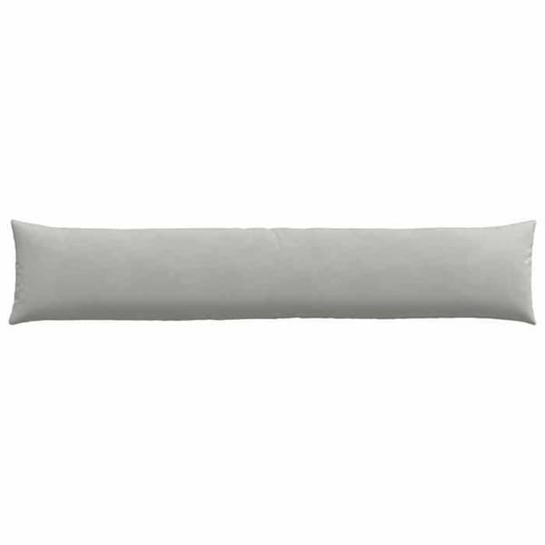 Soffkuddar - EXKLUSIVT HEM - 2 stycken - Ljusgrått tyg - 200 x 40 cm - Polyesterfyllning Ljusgrått