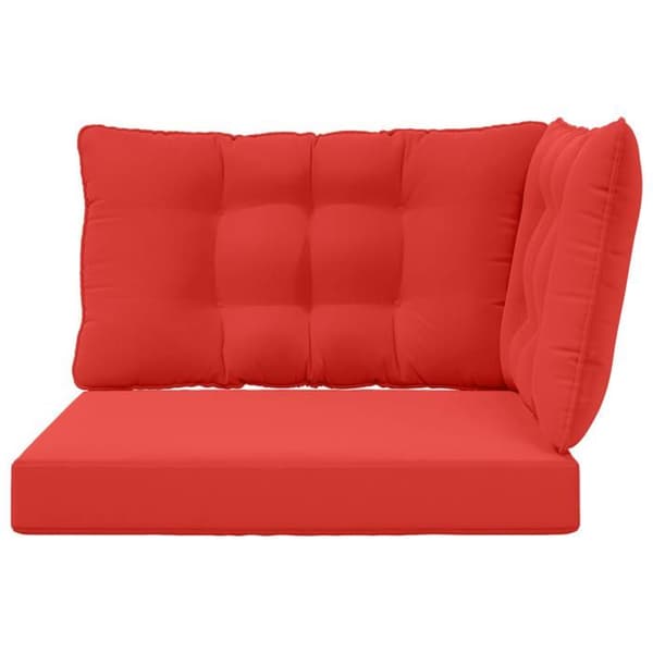 Maison Exclusive - Udendørs sofa pude Polyester Rød 68,5 x 68,5 cm Röd
