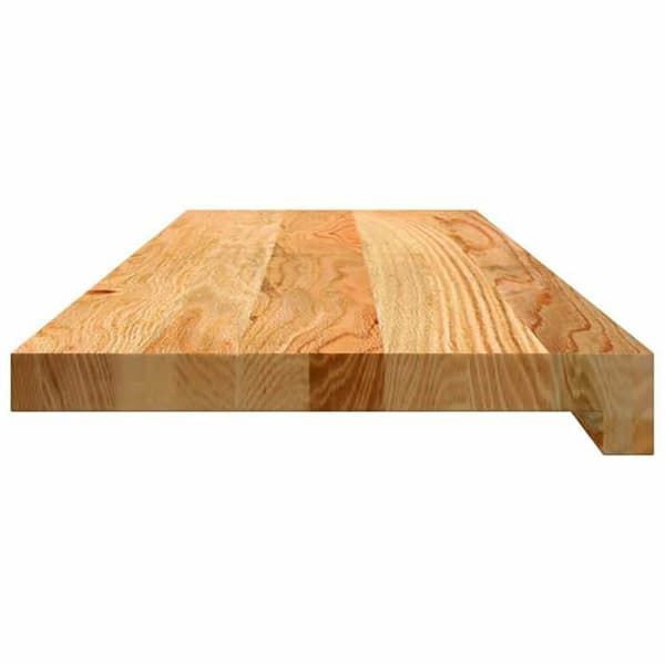 Trappe - EKSKLUSIV HUS - 2 stk - Massivt egetræ - 80x25x2 cm - Lys brun ljusbrun