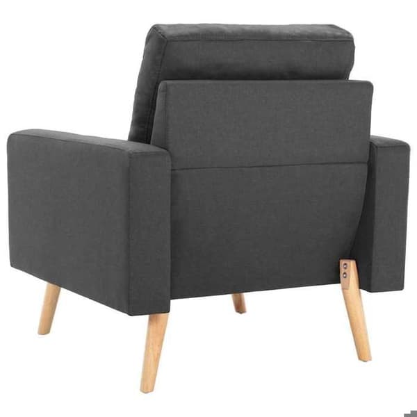 Maison Exclusive - Tummanharmaa kangastuoli Mörkgrå