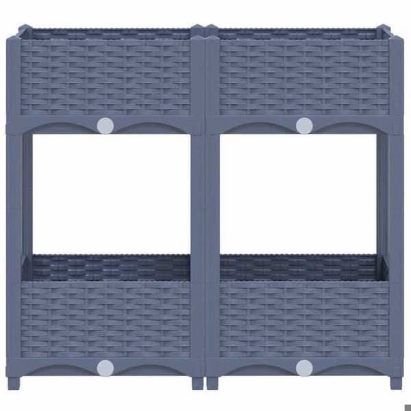 Maison Exclusive - Hævet seng 80x40x71 cm Polypropylen