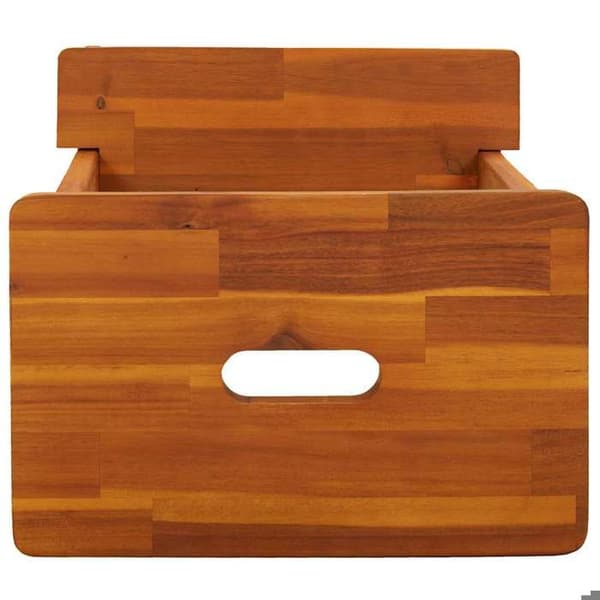 Maison Exclusive - Stegpall med 2 steg 40x38x50 cm i solid akaciaträ