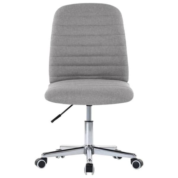 Maison Exclusive - Matstolar set om 6 ljusgrå tyg