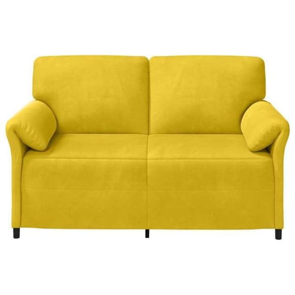 Maison Exclusive - Sofa 2 pladser Gul Velour