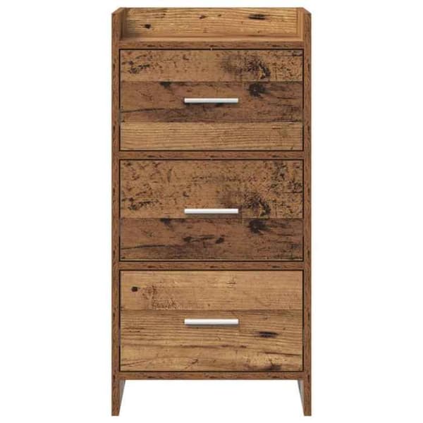 Maison Exclusive - Buffé i gammalt trä 40 x 36 x 80 cm Ingenjörsträ