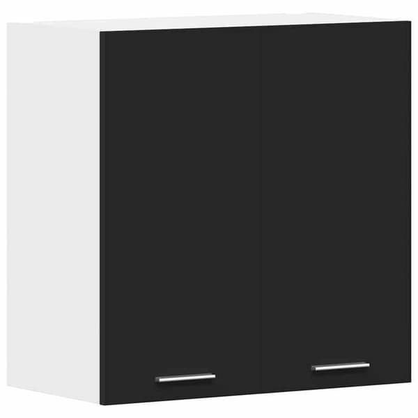 Maison Exclusive - Hængeskab "Lyon" Sort 60 x 31 x 60 cm Ingeniørtræ