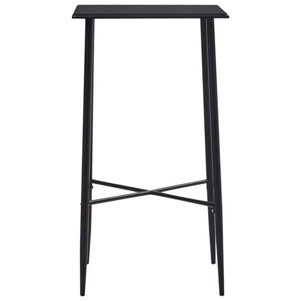 Barbord - Eksklusivt Hus - Sort - 60 x 60 x 111 cm - MDF & stål